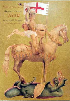 Fiestas de Moros y Cristianos en honor de San Jorge  